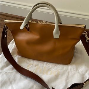 EUC Chloe handbag with strap and authenticity card